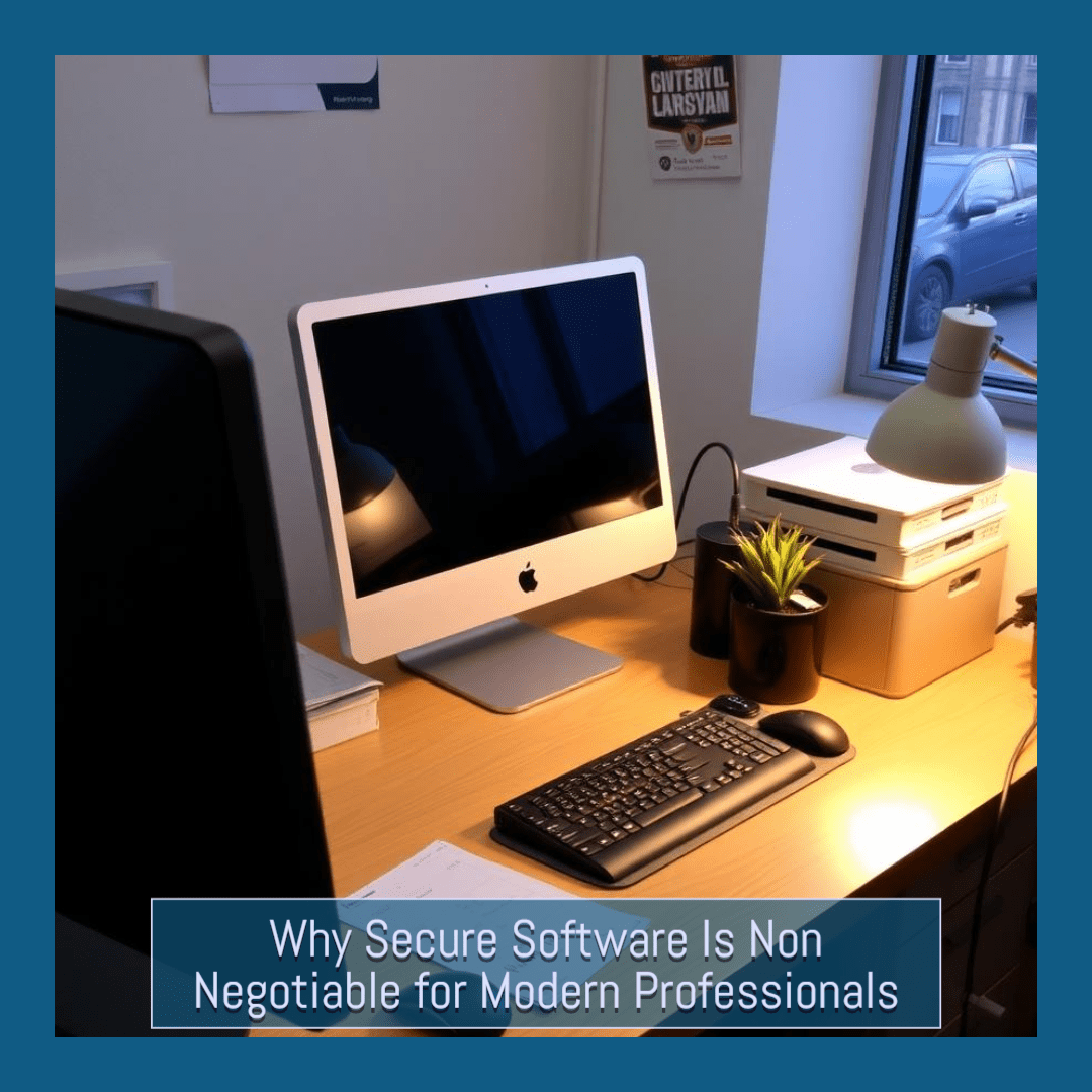 Secure Software Is Non Negotiable for Modern Professionals